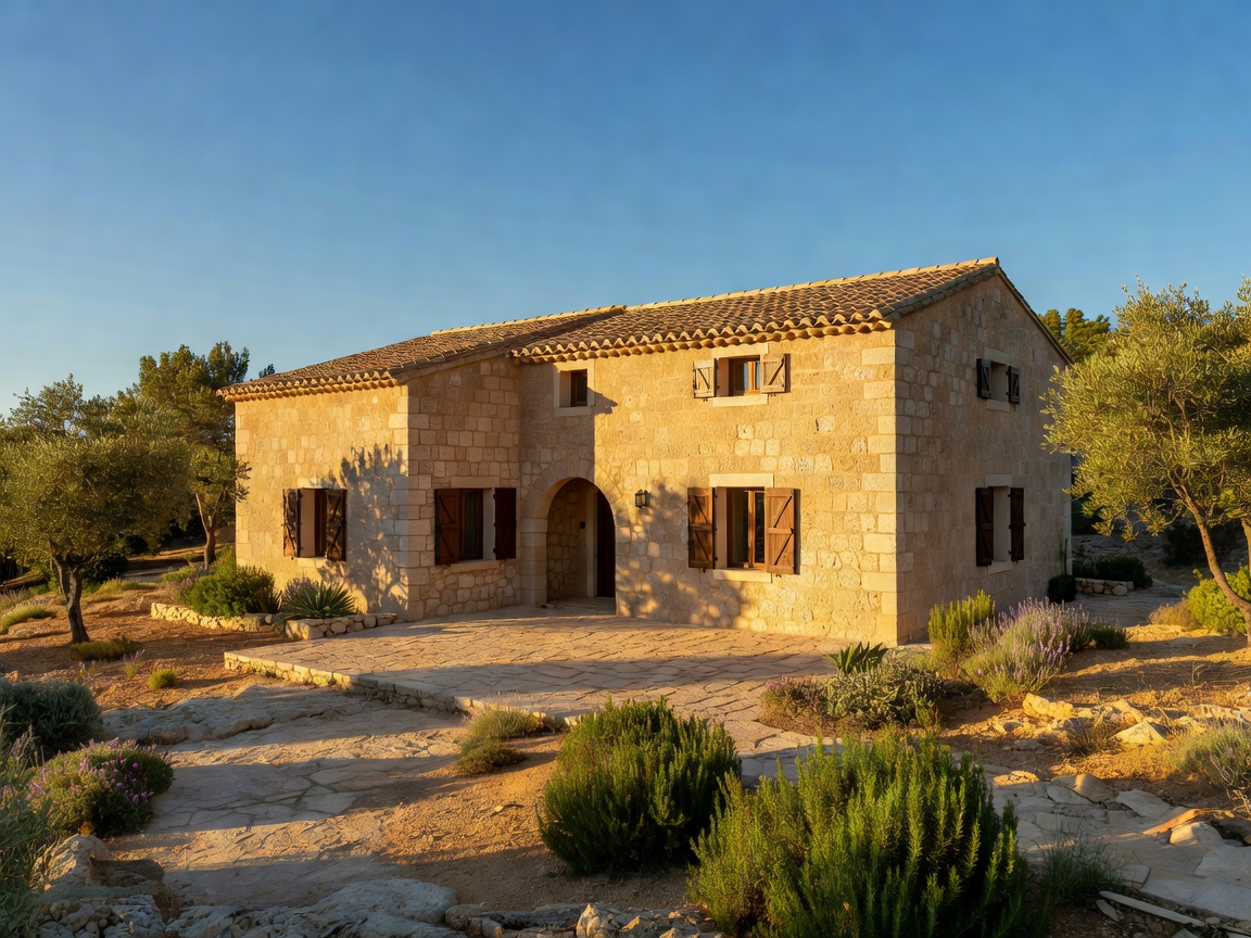 Casa de Caliza limestone residence in Mallorca